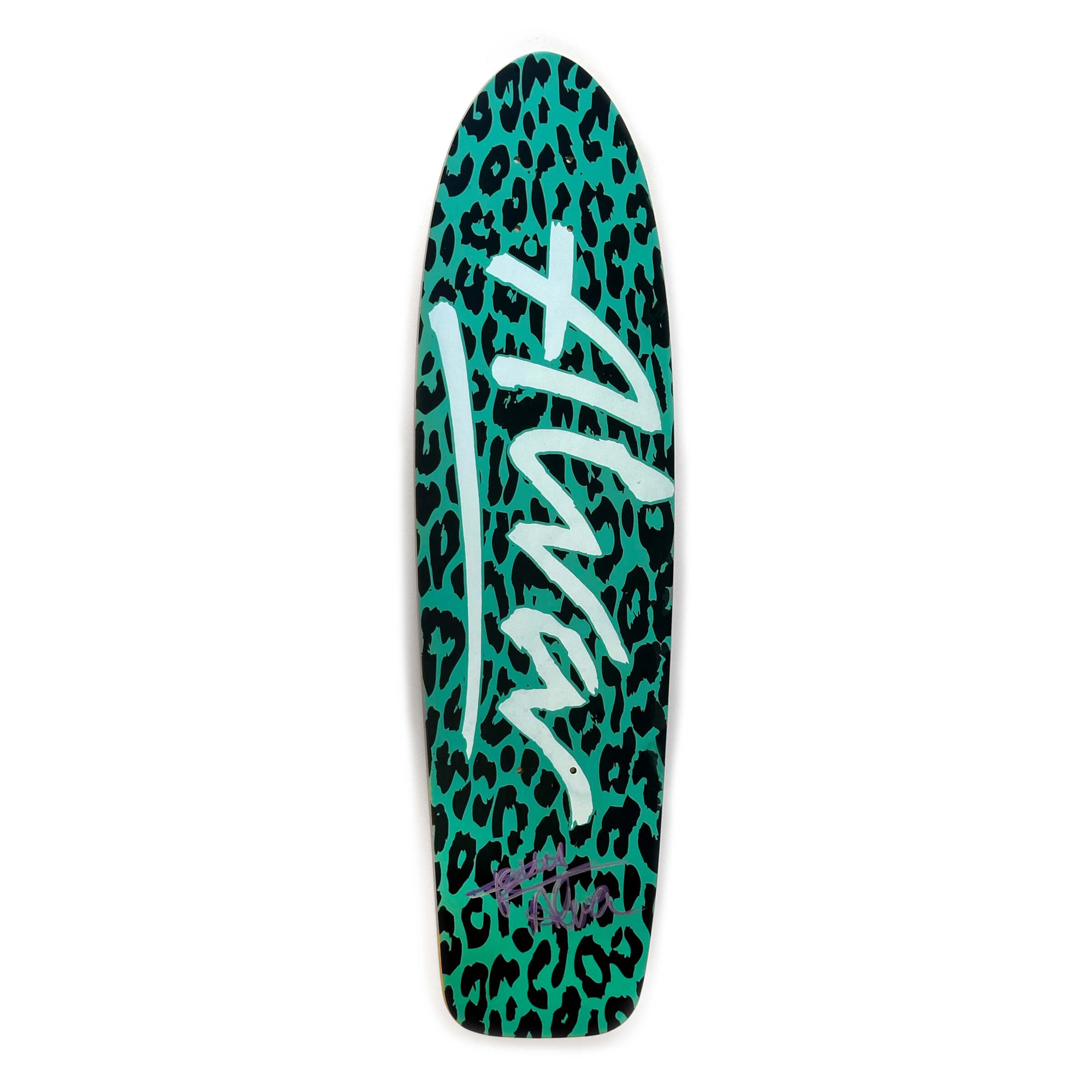 Alva 1977 Leopard Teal deck