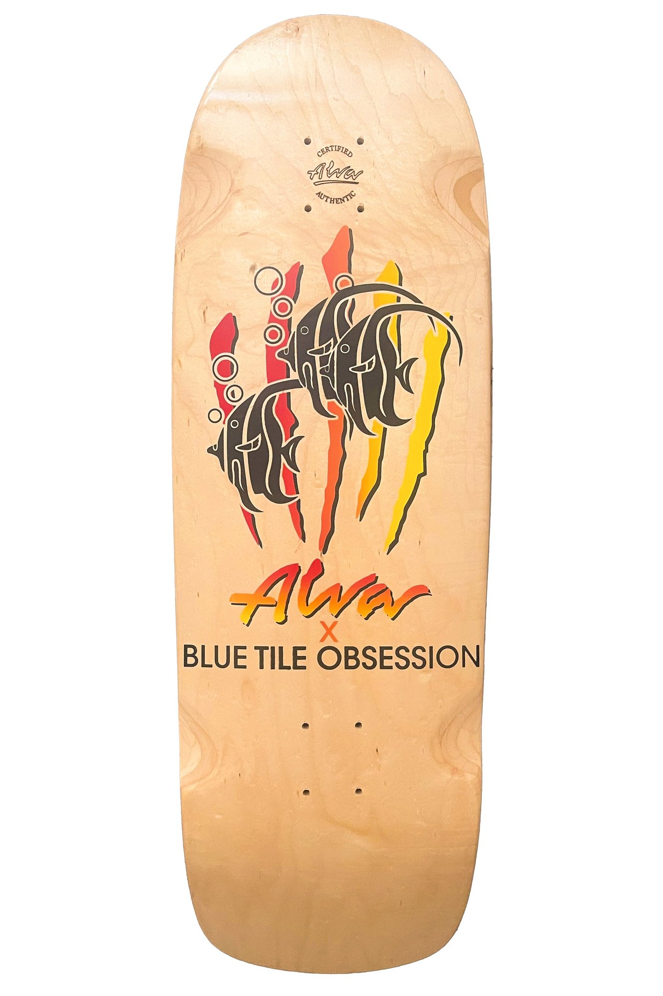 Alva Blue Tile Obsession - Og Fade deck