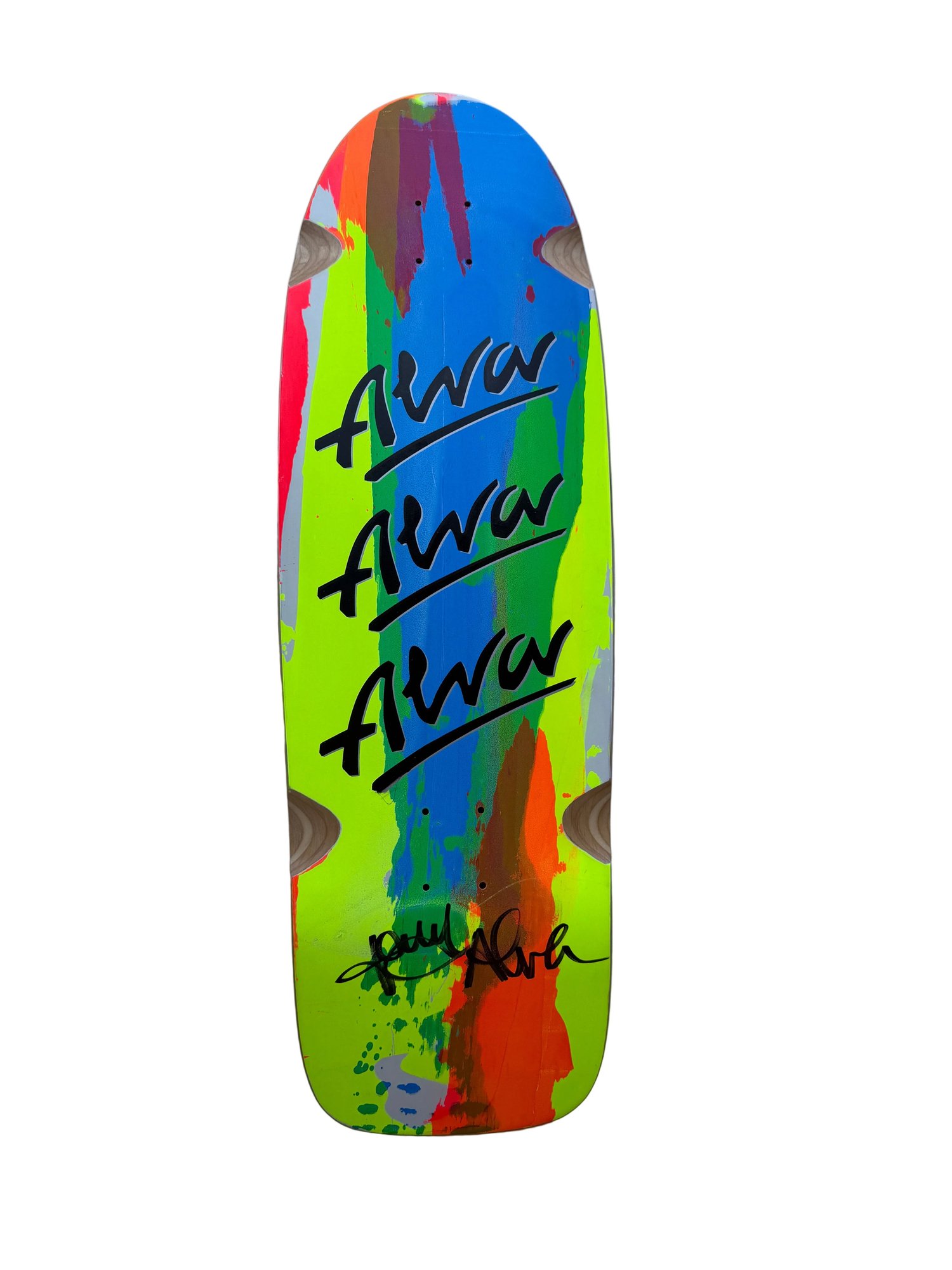 Alva Metallic Rocker-Abtstrakt Art deck