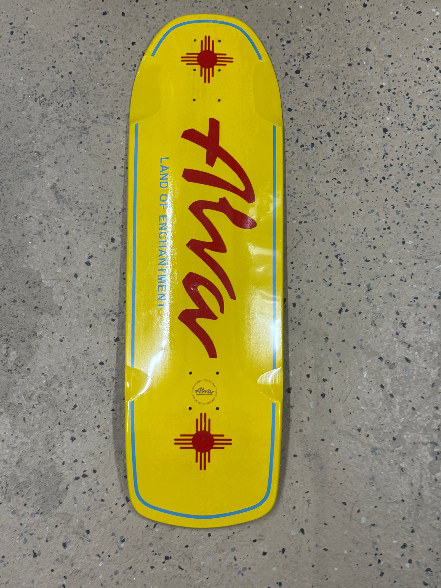 Alva New Mexico Ditch Board deck
