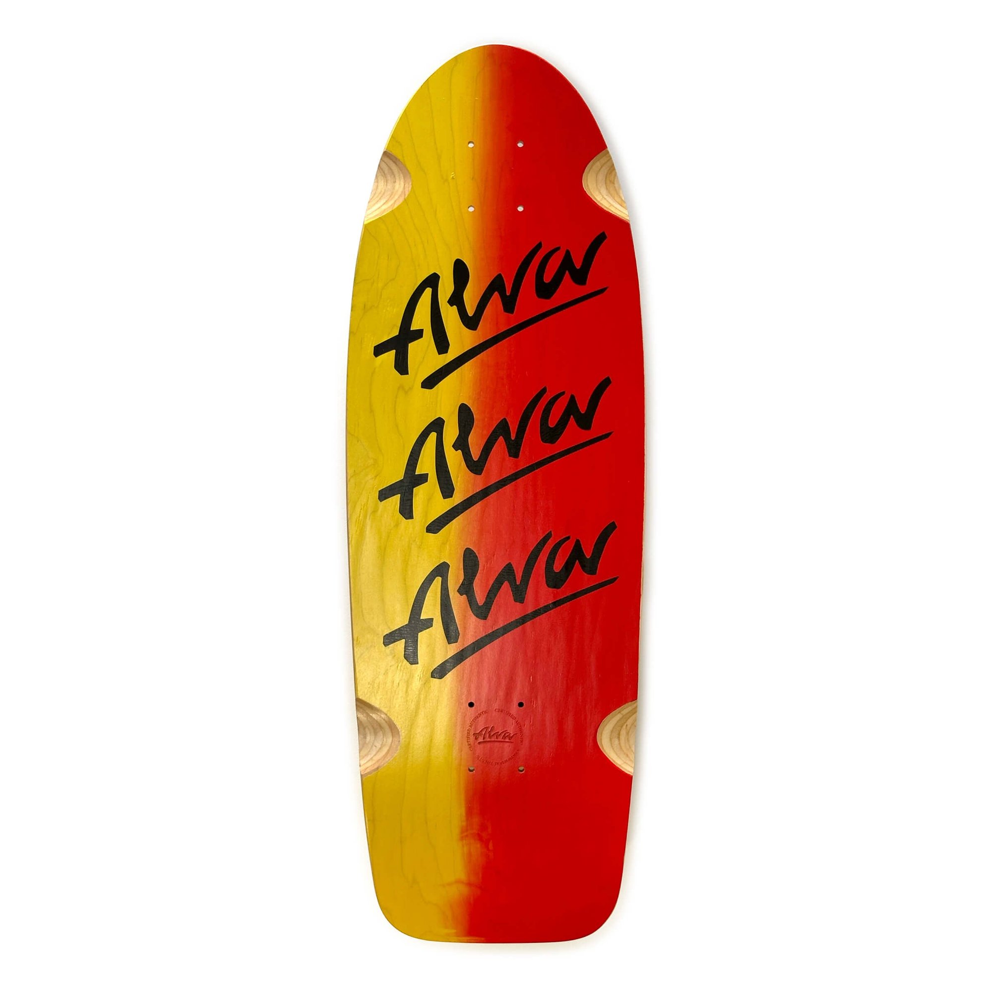 Alva Tri-Logo Pig - Fruit Fade deck