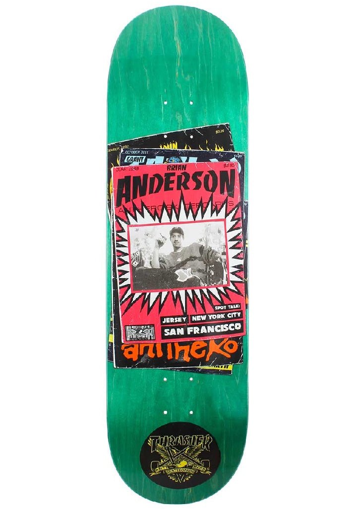 Anti Hero Brian Anderson Thrasher Collab deck