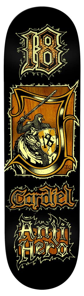 Anti Hero Cardiel Medieval deck