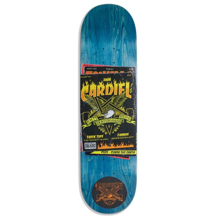 Anti Hero Cardiel x Thrasher Collab deck