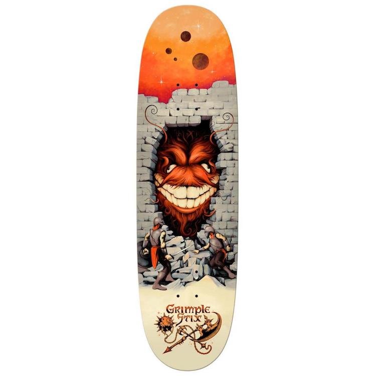 Anti Hero Grimple Stix Barbarians Flyer Shape deck