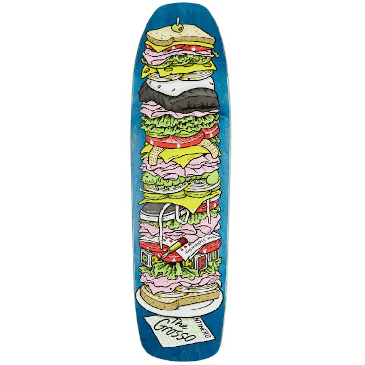 Anti Hero Grosso Dagwood Roast Beef deck