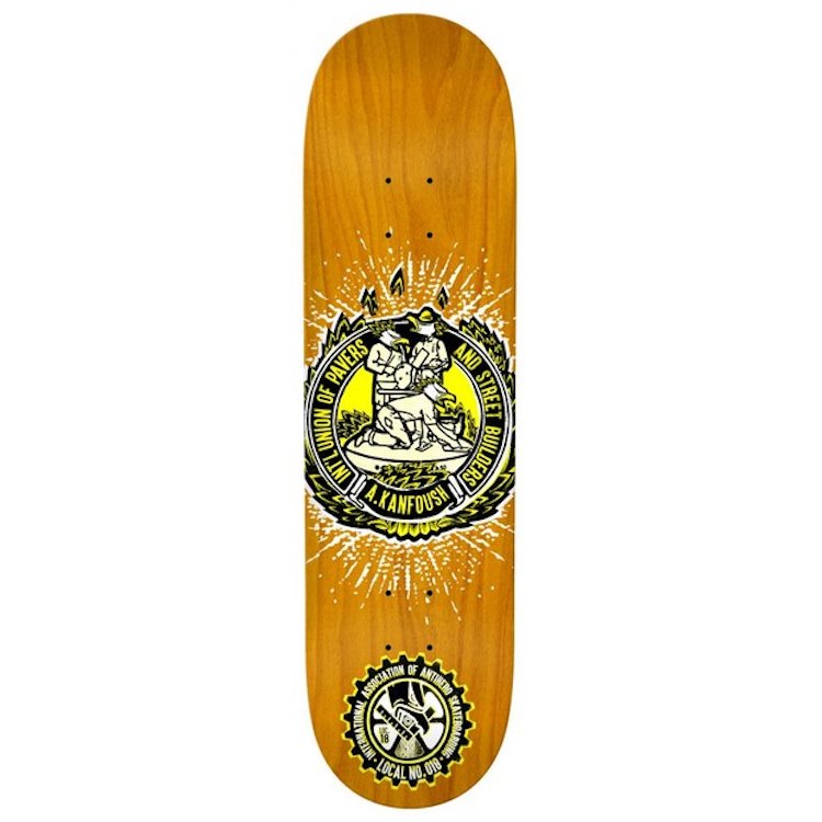 Anti Hero Kanfoush Local 18 Union deck