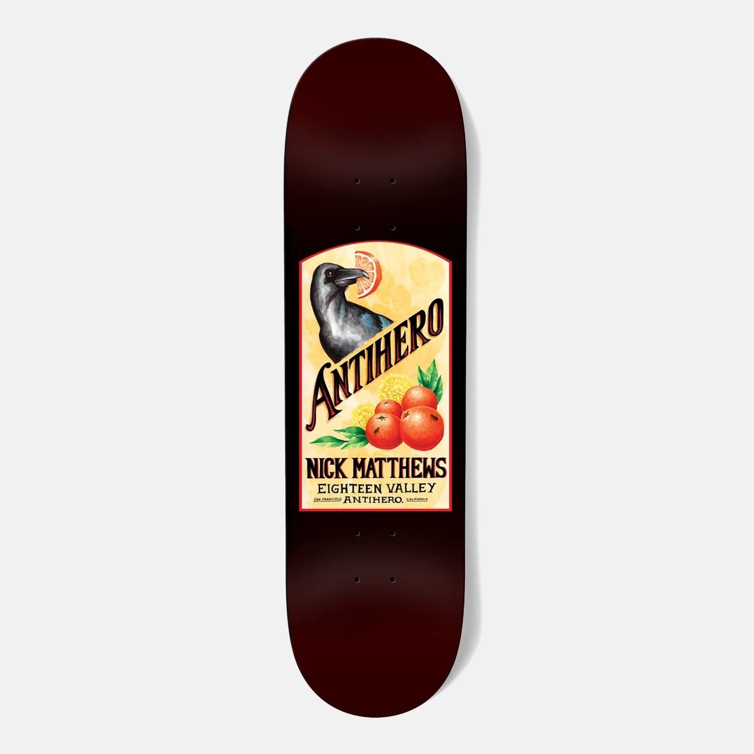 Anti Hero Matthews Homers Pt. 2 - Burgundy deck