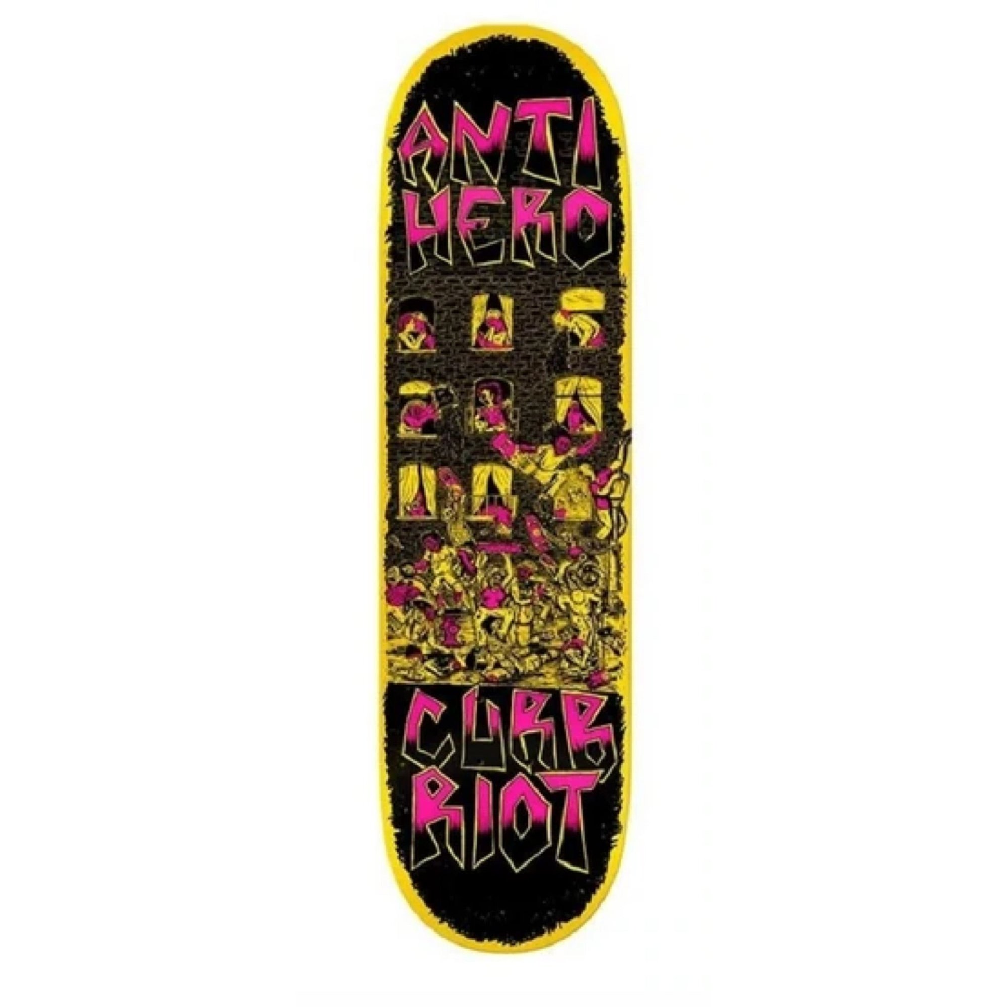 Anti Hero Team Curb Riot (Pink) deck
