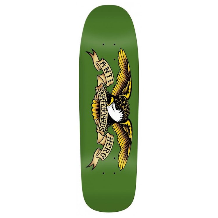Anti Hero Team Eagle Giant Shaped (Green) deck