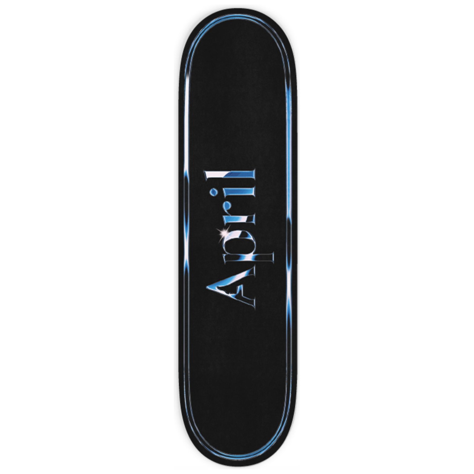 April Chrome Logo deck