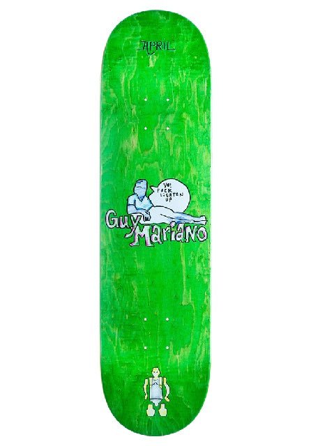 April Guy by Gonz (Green Stain) deck