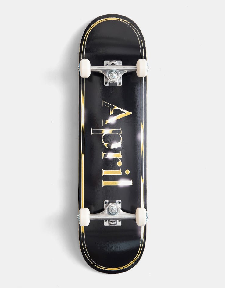 April OG Logo Golden (Black) deck