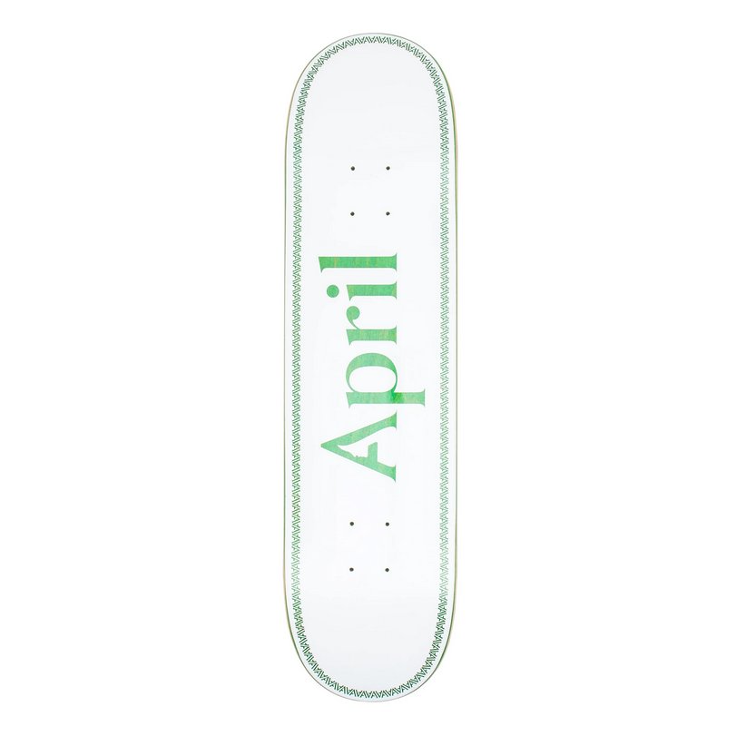 April OG Logo Helix (Green) deck
