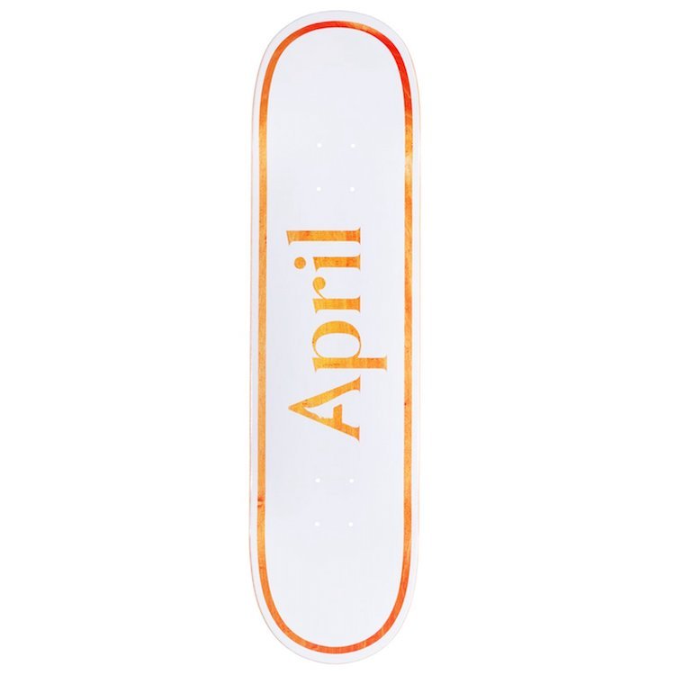 April OG Logo (Orange) deck