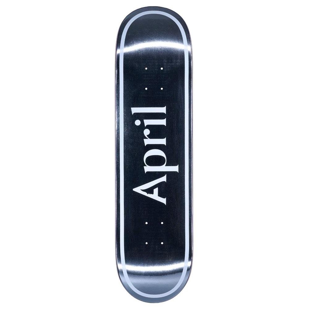 April OG Logo (Silver Foil Black) deck