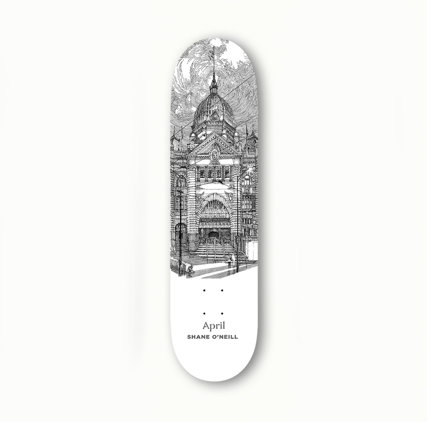 April Shane Flinders St deck