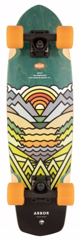 Arbor Artist Pocket Rocket ARB-COM-0084 deck