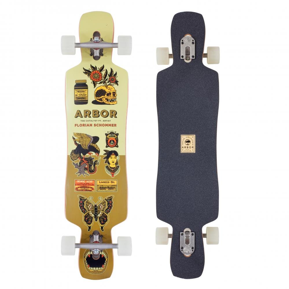 Arbor Schommer Catalyst Cruiser Longboard deck