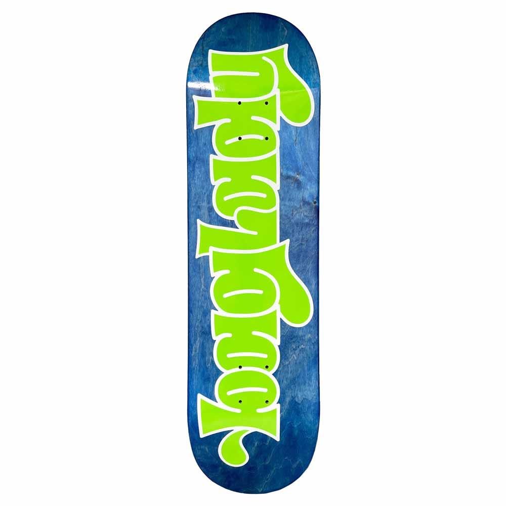 Baglady Supplies Throw Up Blue Stain deck