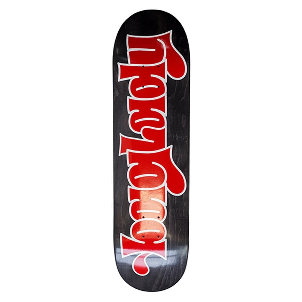 Baglady Throw Up Logo deck