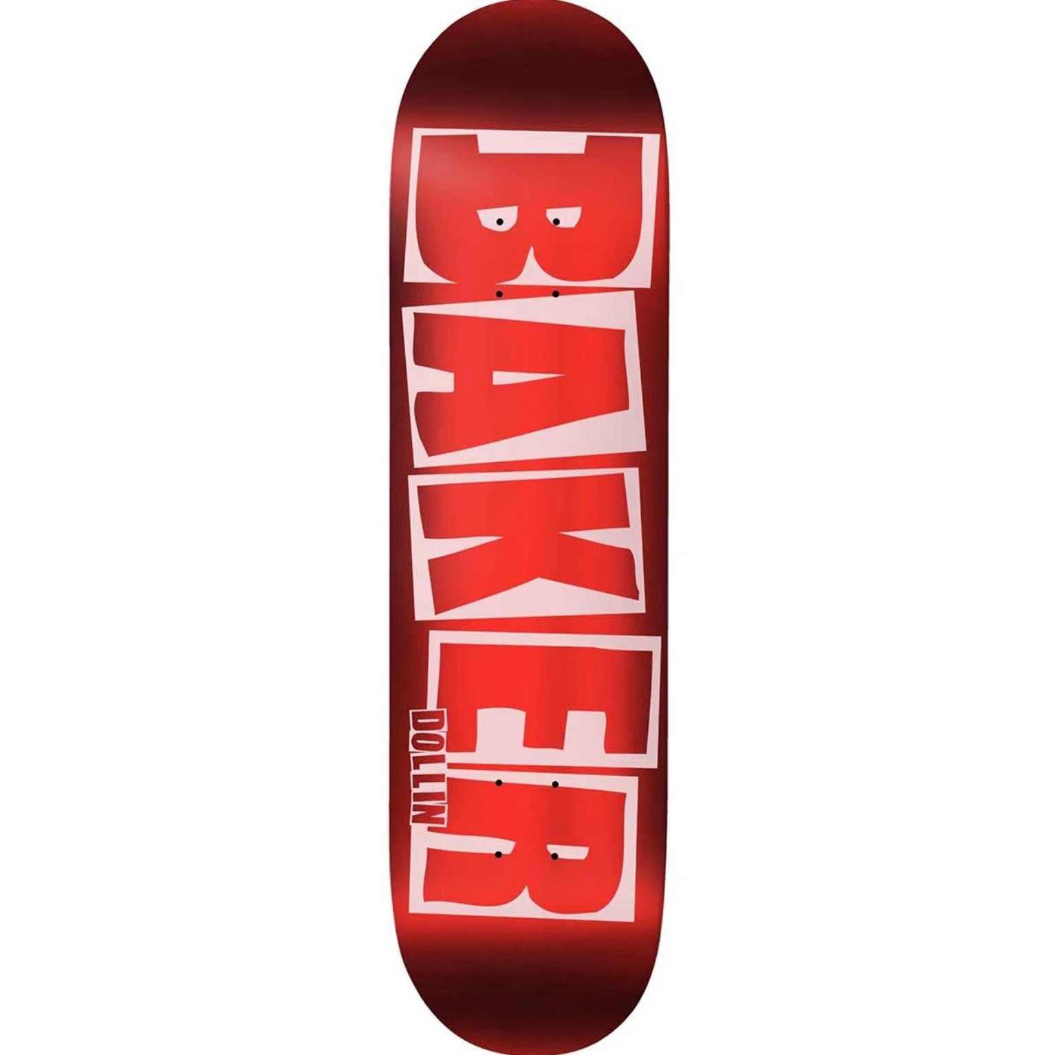 Baker Brand Logo (Dollin) (Red Foil) deck