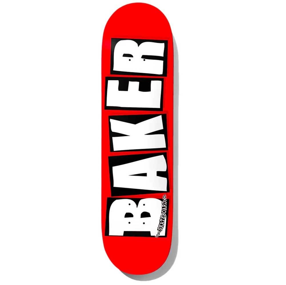 Baker Brand Logo Red White deck