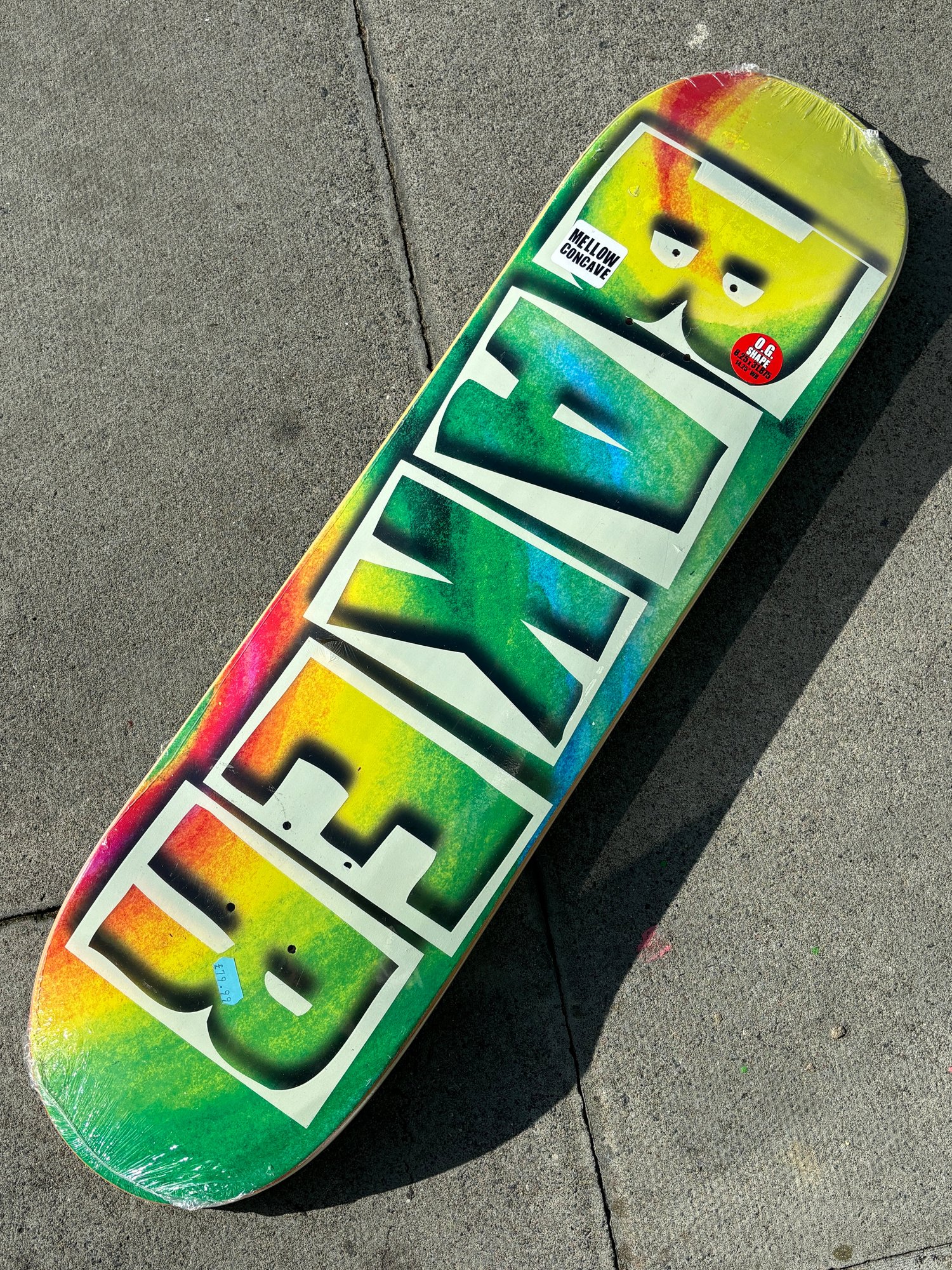 Baker Hawk Watercolour Brand Logo deck
