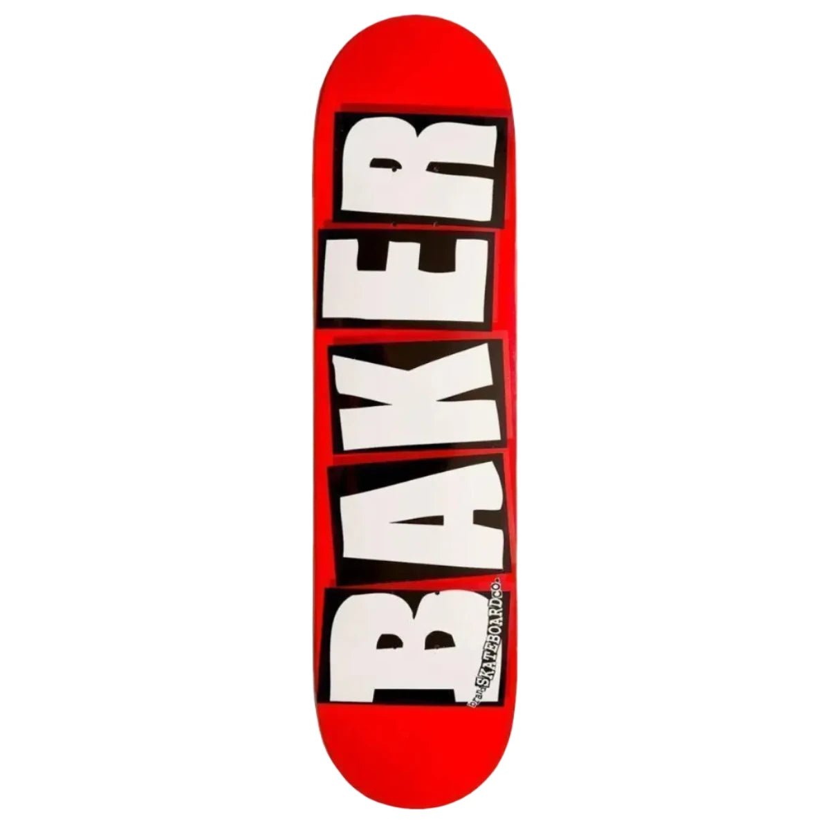 Baker Logo (White Red) deck