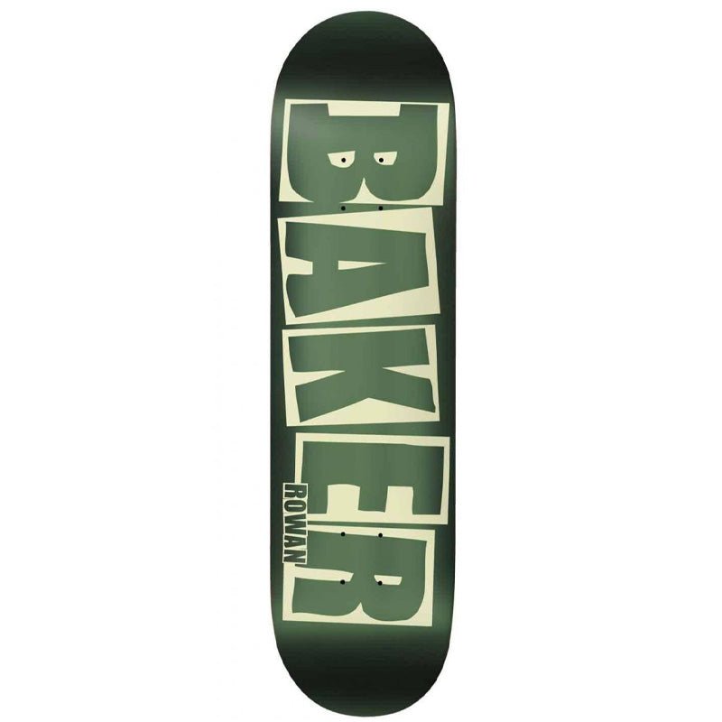 Baker Rowan Zorilla Brand Logo (Green Foil) deck
