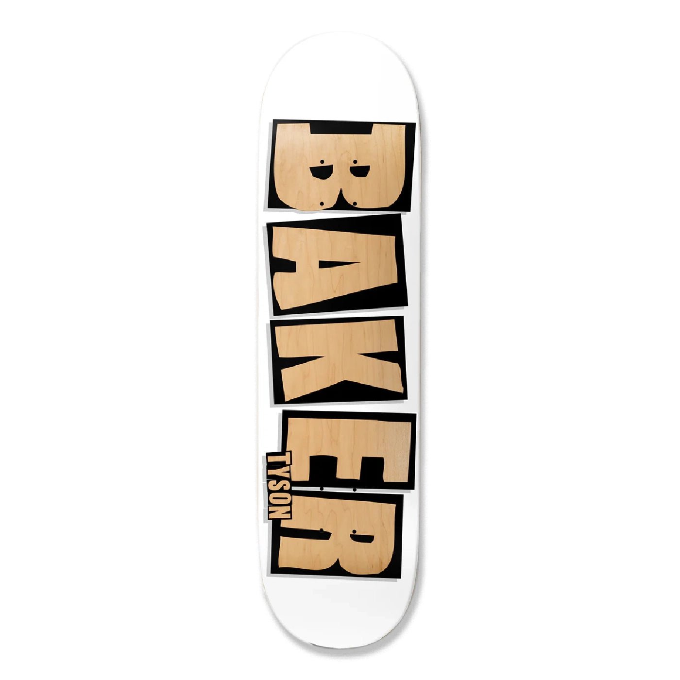 Baker TP Brand Name White Veneer deck