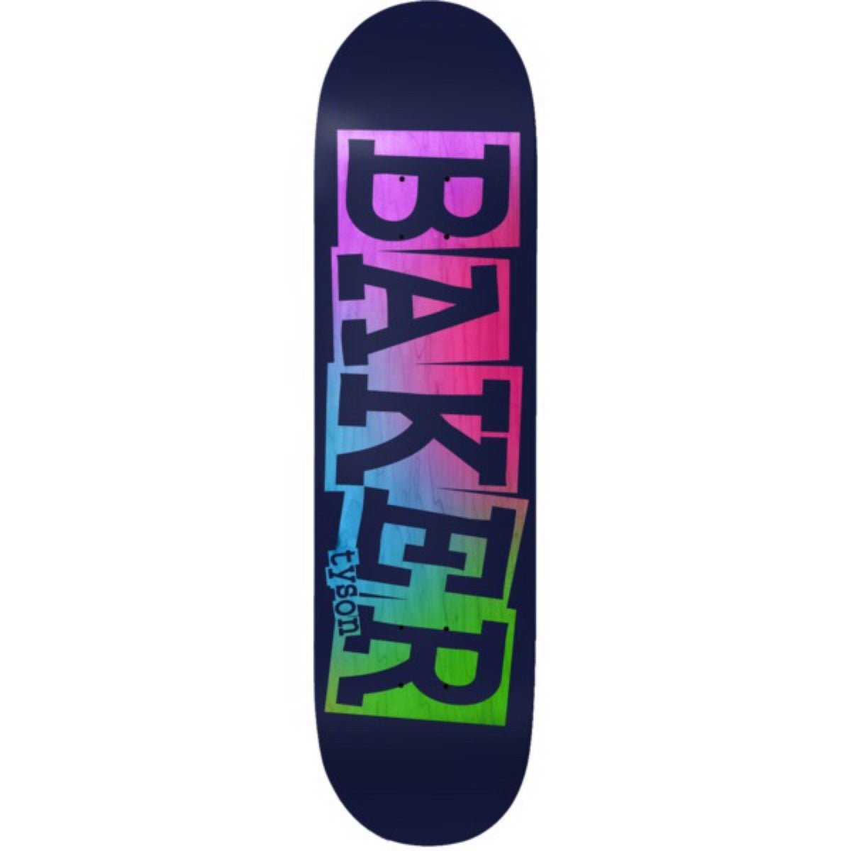 Baker Tyson Peterson Ribbon Navy Rainbow deck