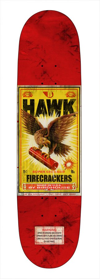 Birdhouse Hawk Firecracker deck