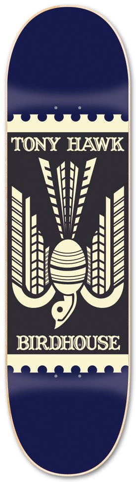 Birdhouse Hawk Stamp deck