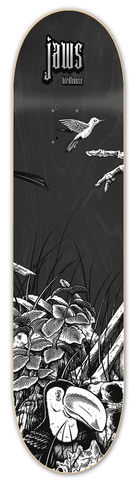 Birdhouse Jaws Aviary (Black) deck