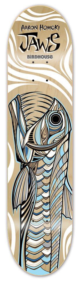Birdhouse Jaws Fish deck