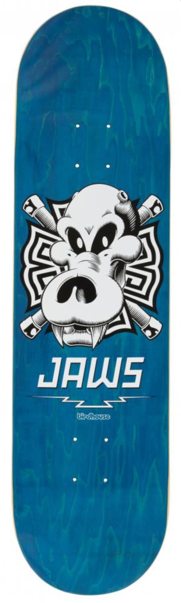 Birdhouse Jaws Skull (Blue) deck