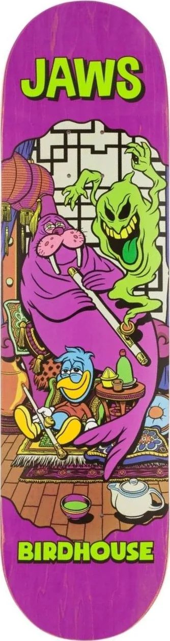 Birdhouse Jaws Vices (Purple Stain) deck