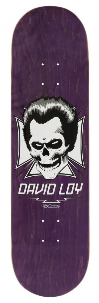 Birdhouse Loy Skull (Purple) deck