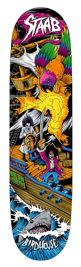 Birdhouse Staab Pirate Ship deck