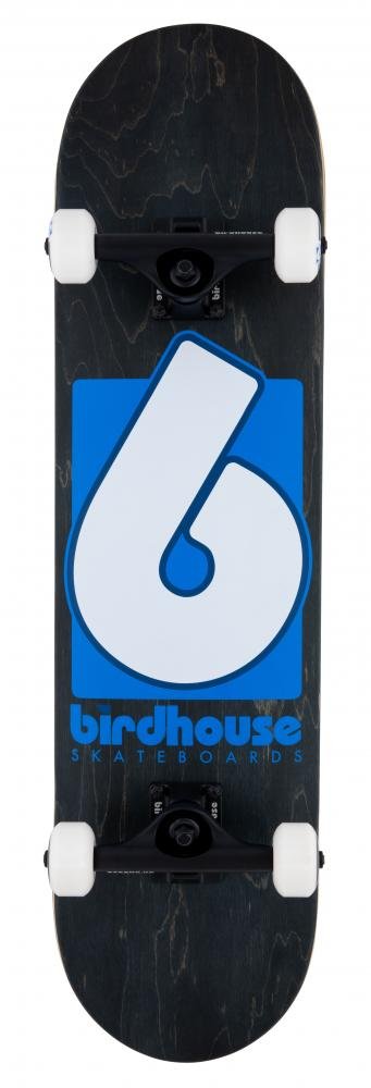 Birdhouse Stage 3 B Logo (Black Blue) deck