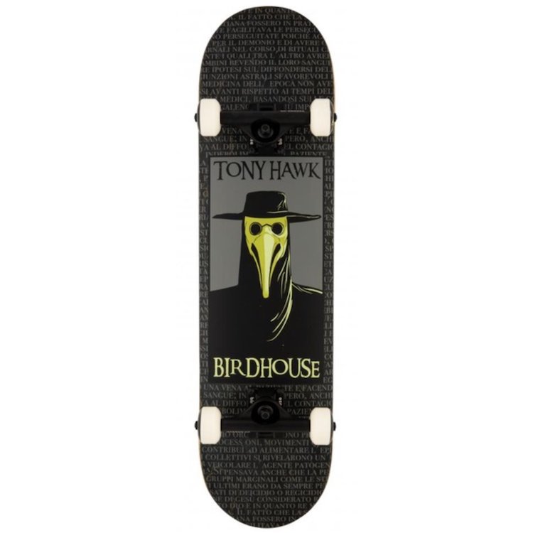 Birdhouse Stage 3 Hawk Plague Doctor (Black) deck