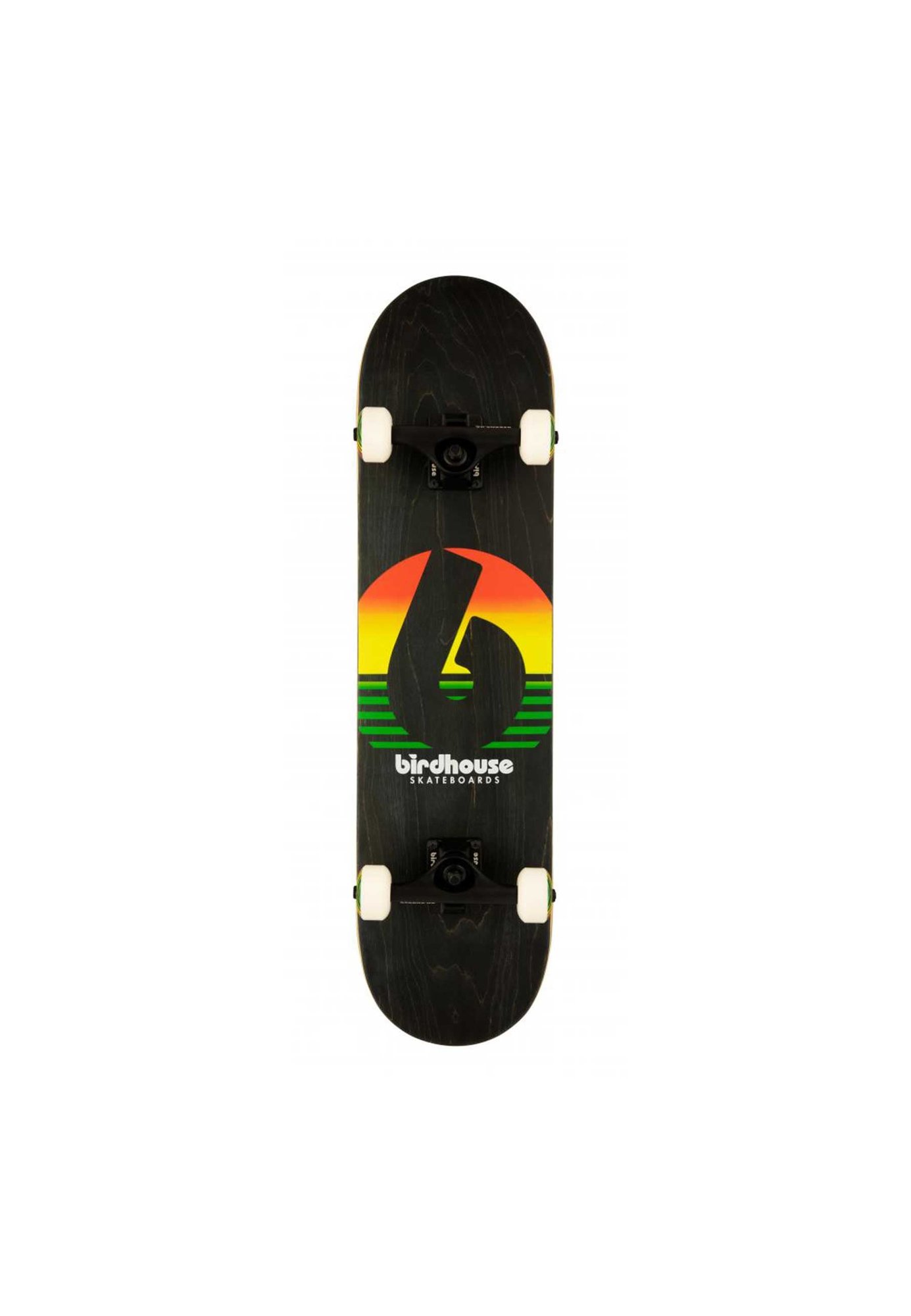 Birdhouse Sunset (Rasta) deck