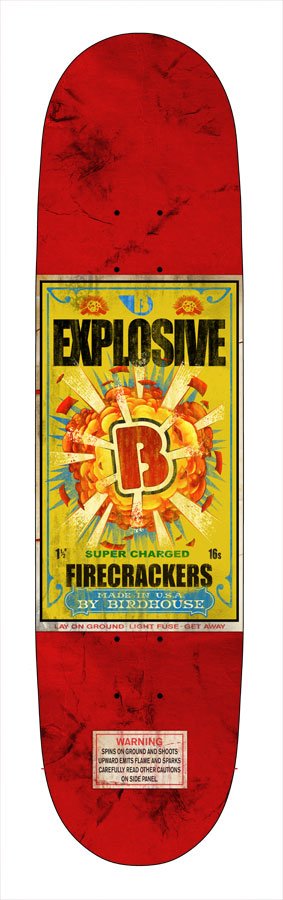 Birdhouse Team Firecracker deck
