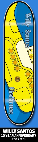 Birdhouse Ten Year deck