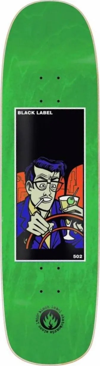 Black Label 502 Custom (Green Stain) deck