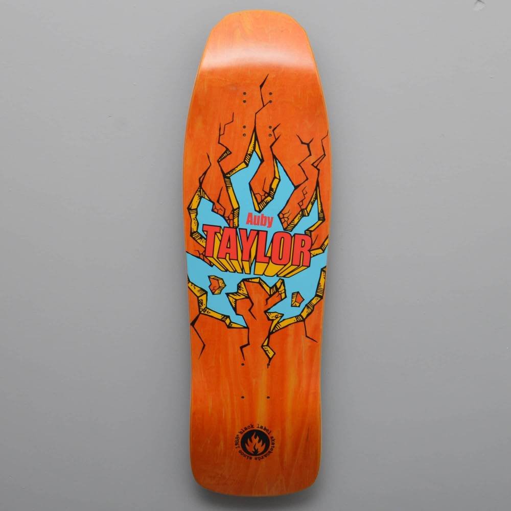 Black Label Auby Taylor Breakout (Orange Stain) deck