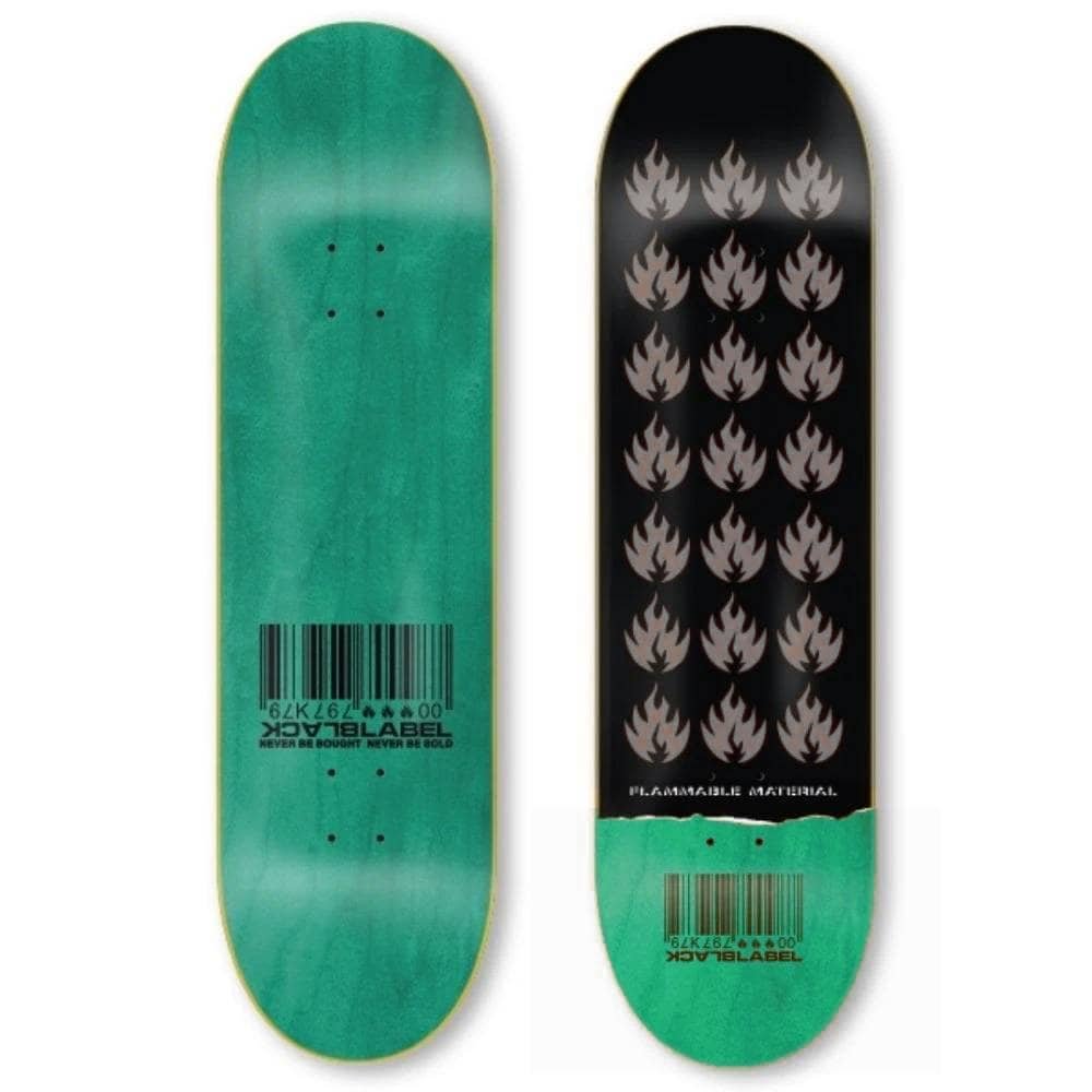 Black Label Flammable Material deck