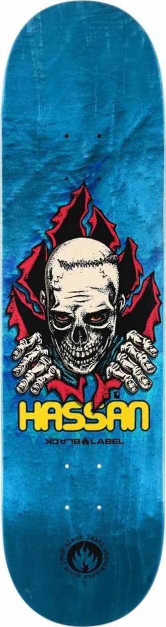 Black Label Hassan Shredder (Blue Stain) deck