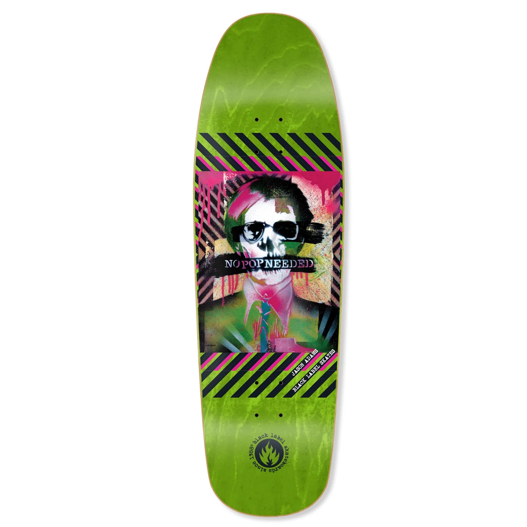 Black Label Jason Adams No Pop - Max Shape deck